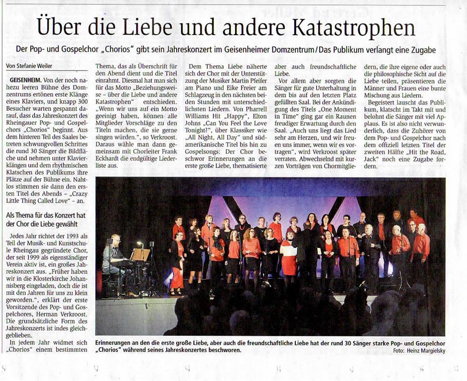 Artikel aus dem Wiesbadener Kurier