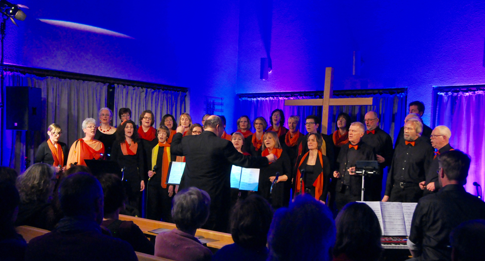 Chorios bei einem Konzert in Taunusstein