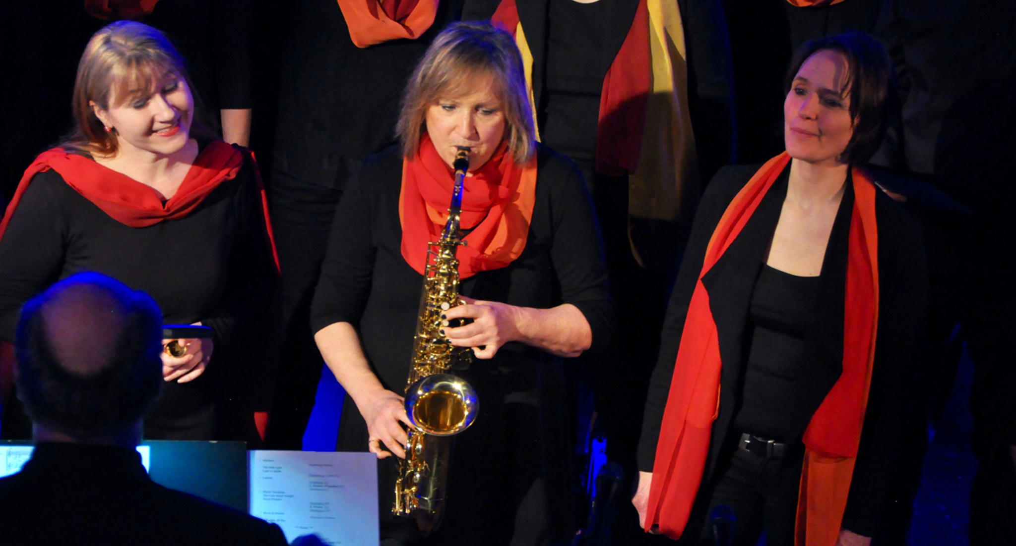 Instrumentale Begleitung bei einem Konzert in Taunusstein