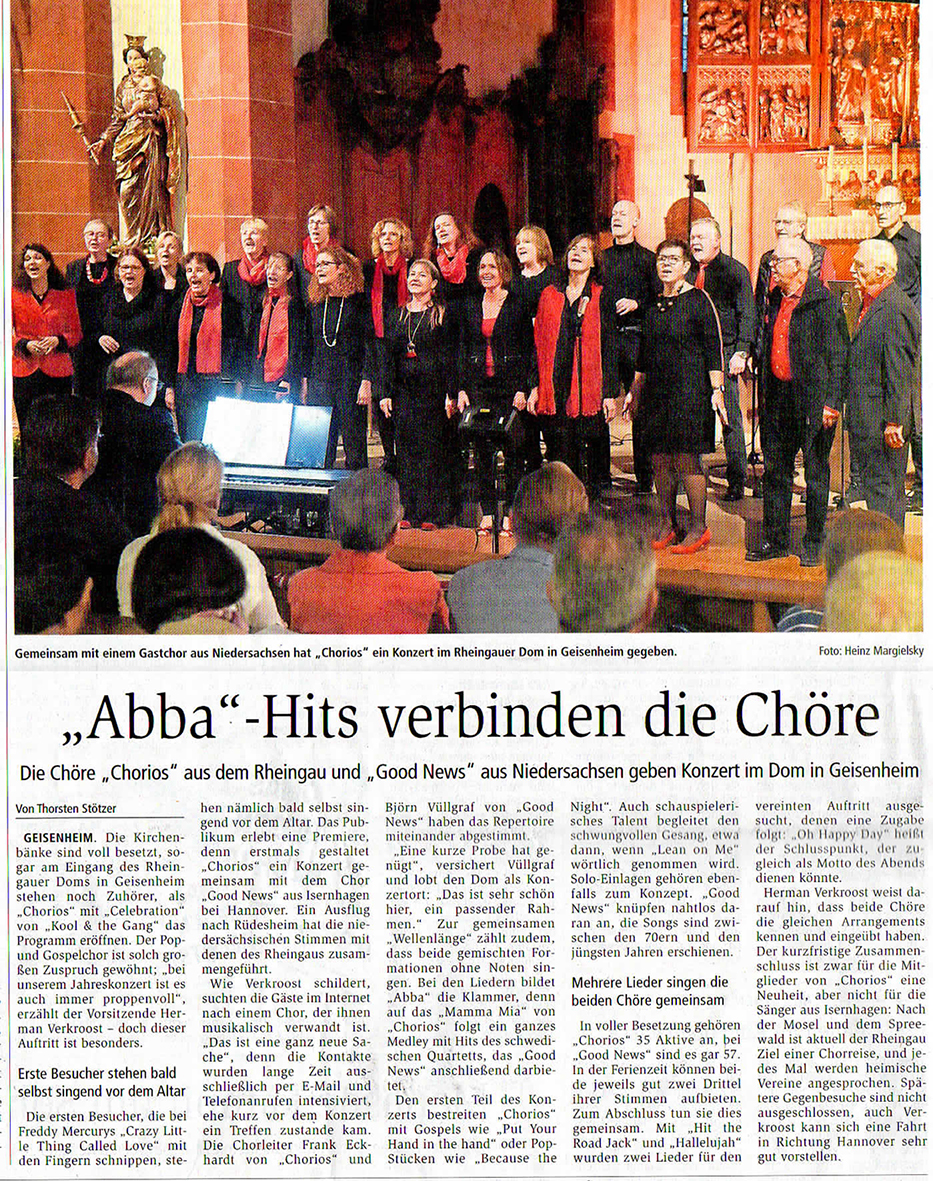 Artikel aus dem Wiesbadener Kurier